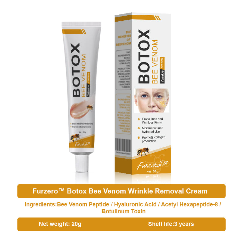 ✨Získajte mladistvú pleť hneď teraz! - 👩⚕️Furzero™ Botoxový krém na odstraňovanie vrások s obsahom včelieho jedu - (posledný deň 70% zľava)