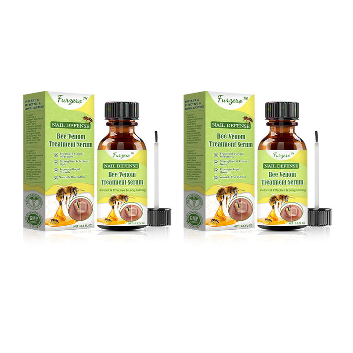 👩⚕️Furzero™ Ošetrujúce sérum proti problémom s nechtami s včelím jedom (Na všetky druhy ochorení nechtov✅Pre zdravší rast nechtov)