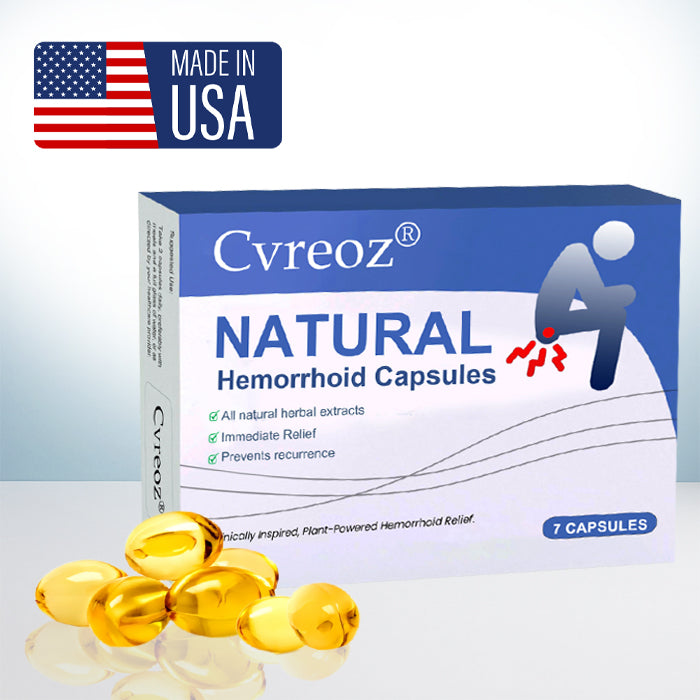 🔥Horúci predaj - 50% VYPNUTÉ🔥Cvreoz® Prírodné hemoroidálne kapsule
