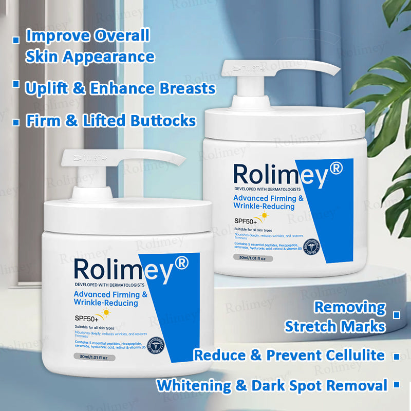 ✨✨💧(Vyrobené a odoslané z Austrálie)✨Rolimey® Pokročilý spevňujúci a protivráskový krém (s SPF 50+)✨POSLEDNÝ DEŇ ZĽAVA 60%