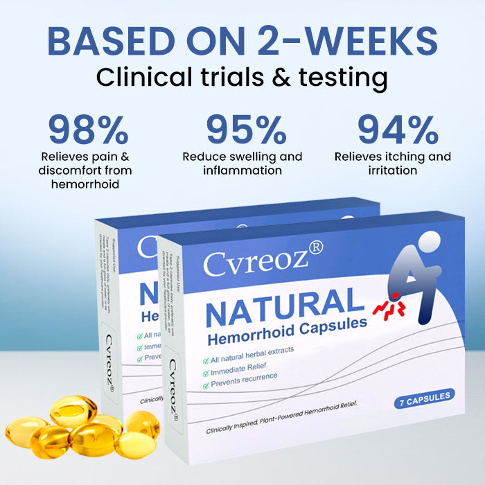 🔥Horúci predaj - 50% VYPNUTÉ🔥Cvreoz® Prírodné hemoroidálne kapsule