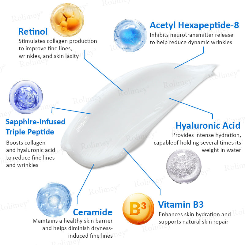 ✨✨💧(Vyrobené a odoslané z Austrálie)✨Rolimey® Pokročilý spevňujúci a protivráskový krém (s SPF 50+)✨POSLEDNÝ DEŇ ZĽAVA 60%