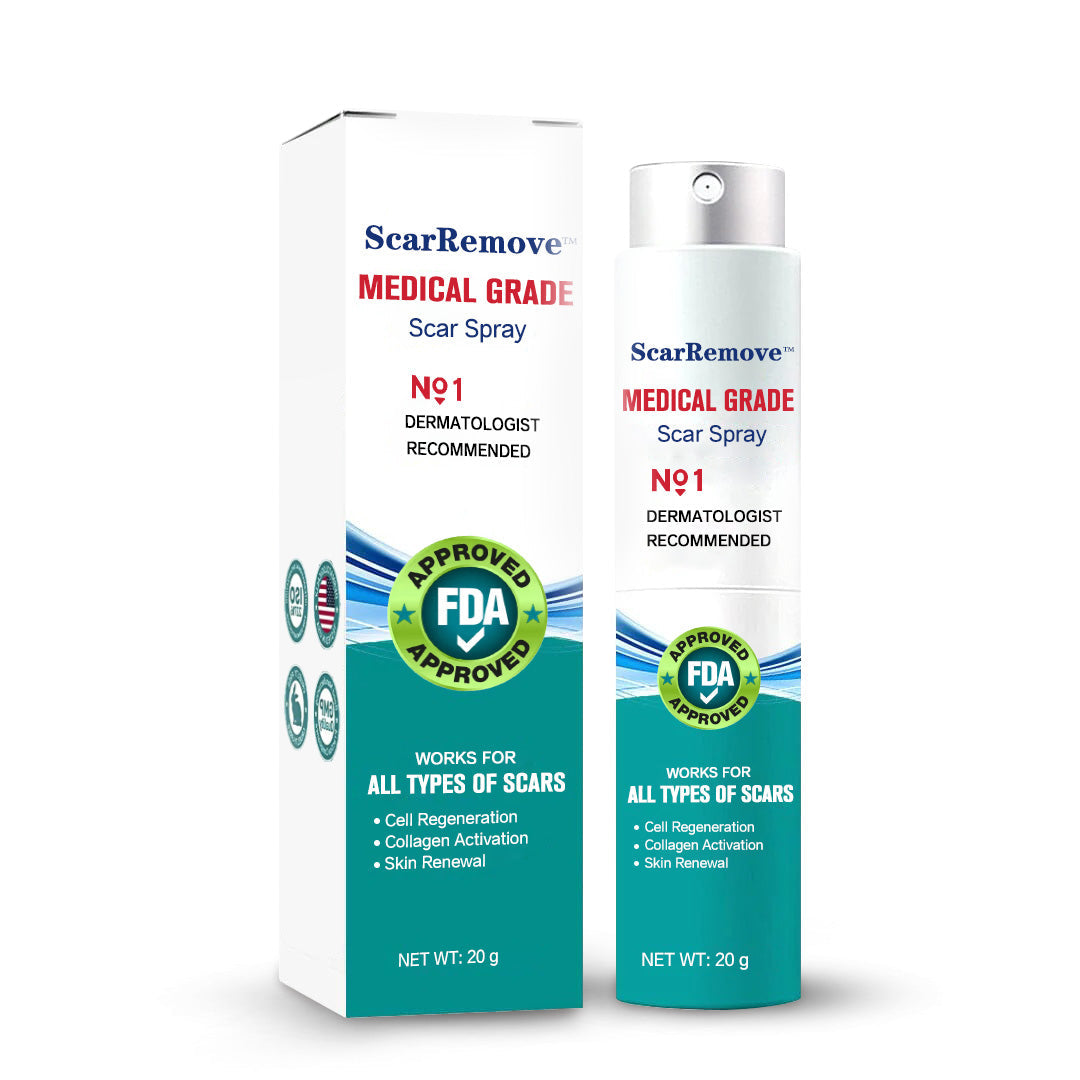 🔥🔥🔥ScarRemove™ Advanced Scar Spray na všetky typy jaziev - najmä jazvy po akné, chirurgické jazvy a strie