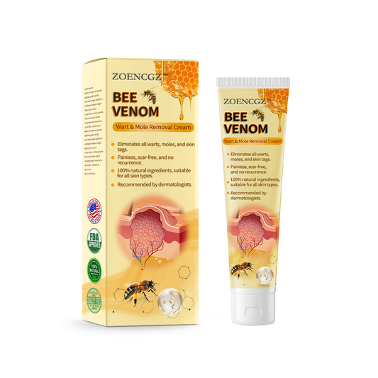 🌿🌿[✨Official Brand Store✨] Zoencgz™ Bee Poison Moles & Warts Cream (👨‍⚕Препоръчва je od AAD)
