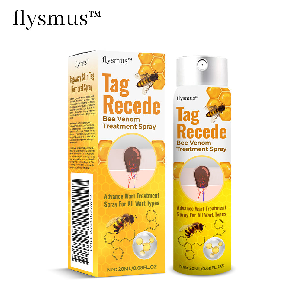 ❤flysmus™ Ošetrenie Sprej na Včelím Jedom Na odstránenie kožných štítkov a bradavíc