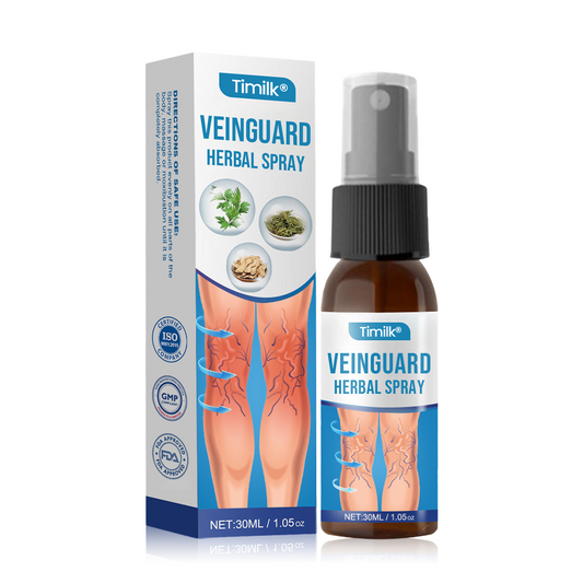 Timilk® VeinGuard bylinný sprej -✅ Klinicky preukázané odstránenie kŕčových žíl už za 7 dní!