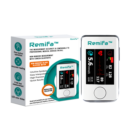 🩸【OFFICIAL STORE】Remifa™ Precision Glucose Monitoring Premium 👨‍⚕️Non-invazívne lekárske zariadenie + exkluzívny darček [99,9% presnosť]